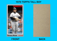 Thurman Munson 1970 Topps Tall Boy Custom Card - 4649
