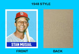 Stan Musial 1948 Leaf Custom Card - 3964