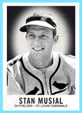 Stan Musial 1960 Leaf Custom Card - 4429