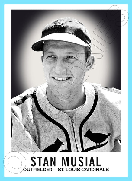 Stan Musial 1960 Leaf Custom Card - 4429