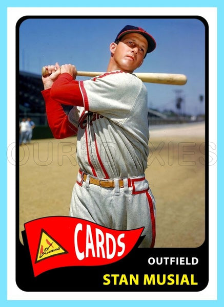 Stan Musial 1965 Topps Custom Card - 4401