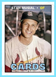 Stan Musial 1967 Topps Custom Card - 4484