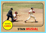 Stan Musial 1968 Topps Custom Card - 4505