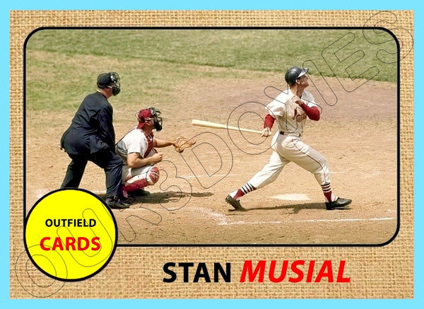 Stan Musial 1968 Topps Custom Card - 4505
