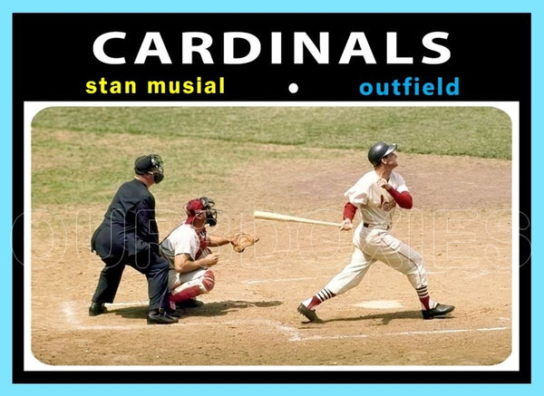 Stan Musial 1971 Topps Custom Card - 4608