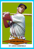 Stan Musial 1954 Red Heart Custom Card - 4053