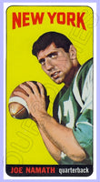 Joe Namath 1965 Topps Tall Boy Football Reproduction Card - 4393