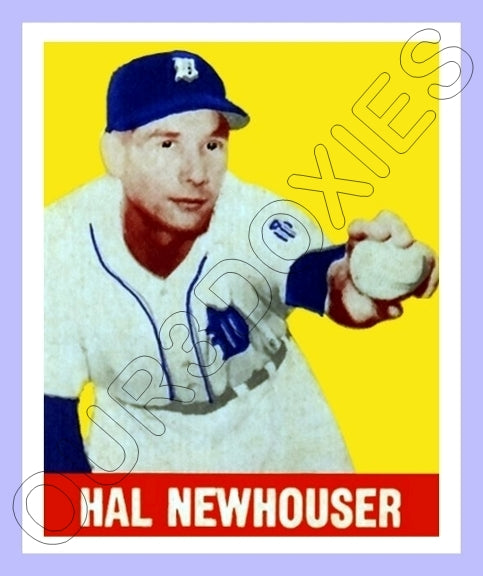 Hal Newhouser 1948 Leaf Reproduction Card - 3869