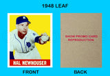 Hal Newhouser 1948 Leaf Reproduction Card - 3869