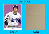 Shohei Ohtani 1954 Red Heart Custom Card - 4054