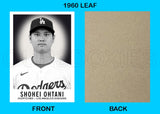 Shohei Ohtani 1960 Leaf Custom Card - 4430