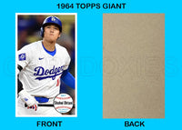 Shohei Ohtani 1964 Topps Giants Custom Card - 4700