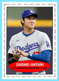 Shohei Ohtani 1971 Bazooka Custom Card - 4675