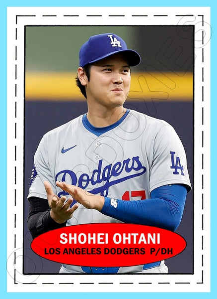 Shohei Ohtani 1971 Bazooka Custom Card - 4675