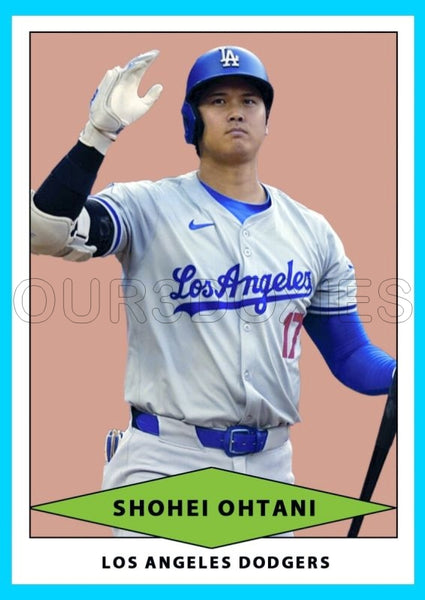Shohei Ohtani 1954 Red Heart Custom Card - 4055