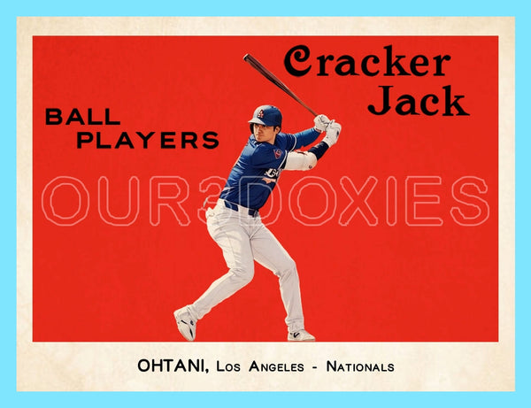 Shohei Ohtani 1914 Cracker Jack Custom Card - 3656