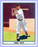 Mel Ott 1941 Play Ball Reproduction Card - 3793