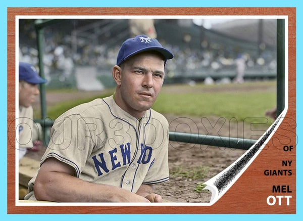 Mel Ott 1962 Topps Custom Card - 4299