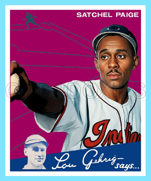 Satchel Paige 1934 Goudey Custom Card - 3729