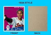 Satchel Paige 1934 Goudey Custom Card - 3729