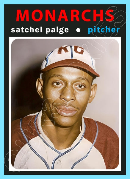 Satchel Paige 1971 Topps Custom Card - 4609