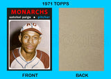 Satchel Paige 1971 Topps Custom Card - 4609