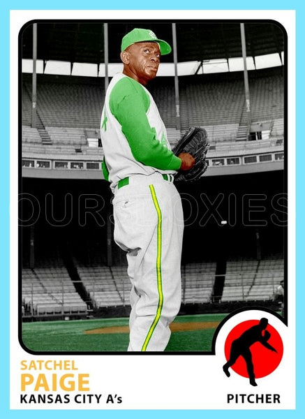 Satchel Paige 1973 Topps Custom Card - 4785