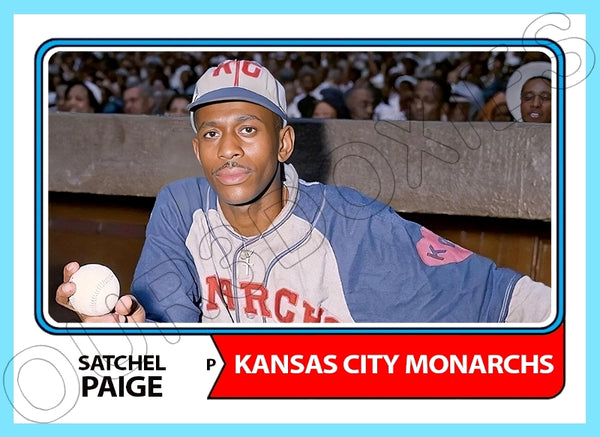 Satchel Paige 1974 Topps Custom Card - 4820