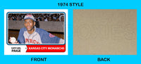 Satchel Paige 1974 Topps Custom Card - 4820