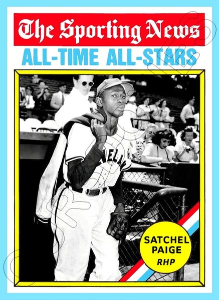 Satchel Paige 1976 Topps AS Custom Card - 4870