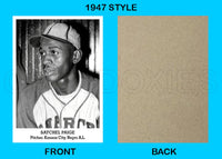 Satchel Paige 1947 Tip Top Bread Custom Card - 3839