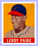 Satchel Paige 1948 Leaf Reproduction Card - 3870