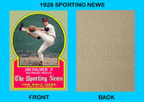Jim Palmer 1928 Sporting News Custom Card - 4962