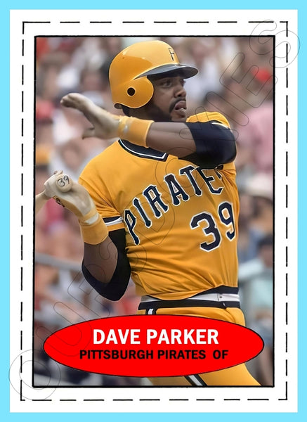 Dave Parker 1971 Bazooka Custom Card - 4676