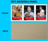 Mantle Ryan Parker 1971 Bazooka Panel #2 Custom Card - 4718