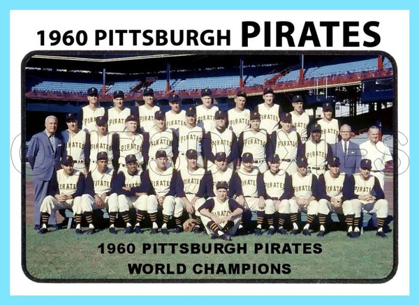 1960 Pittsburgh Pirates 1973 Topps Custom Card - 4787