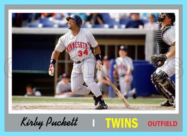 Kirby Puckett 1970 Topps Custom Card - 4569