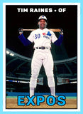 Tim Raines 1967 Topps Custom Card - 4485