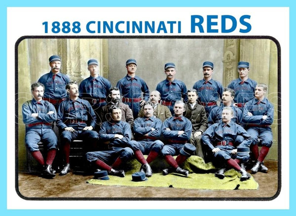 1888 Cincinnati Reds 1973 Topps Custom Card - 4790