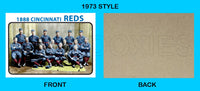 1888 Cincinnati Reds 1973 Topps Custom Card - 4790