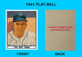 Pee Wee Reese 1941 Play Ball Reproduction Card - 3794