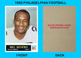 Mel Renfro 1965 Philadelphia Football Reproduction Card - 4391