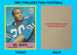 Mel Renfro 1967 Philadelphia Football Reproduction Card - 4521
