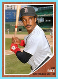 Jim Rice 1962 Topps Custom Card - 4301