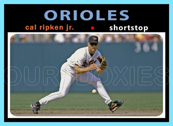 Cal Ripken Jr. 1971 Topps Custom Card - 4611