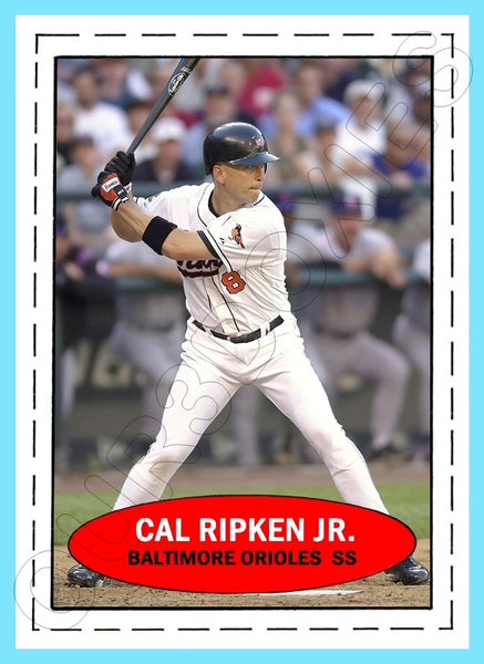 Cal Ripken 1971 Bazooka Custom Card - 4677
