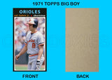 Cal Ripken Jr. 1971 Topps Tall Boy Custom Card - 4658