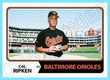 Cal Ripken Jr. 1974 Topps Custom Card - 4821