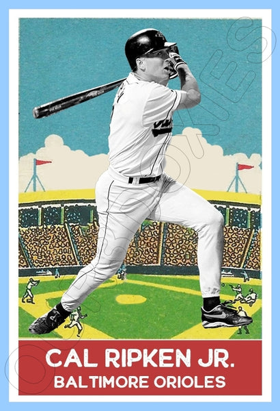 Cal Ripken Jr. 1933 DeLong Custom Card - 4627