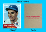 Phil Rizzuto 1953 Topps Reproduction Card - 4045